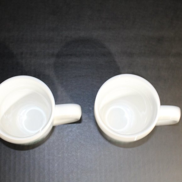 2 white Starbucks coffee Mugs *All Drink ware B1G1 - Picture 5 of 5